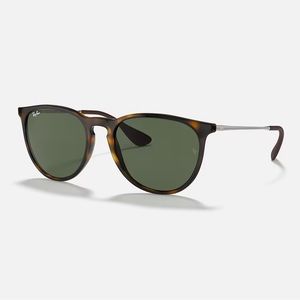RayBan Erika Classic Tortoise Frame Green lenses ok condition - lenses scratched